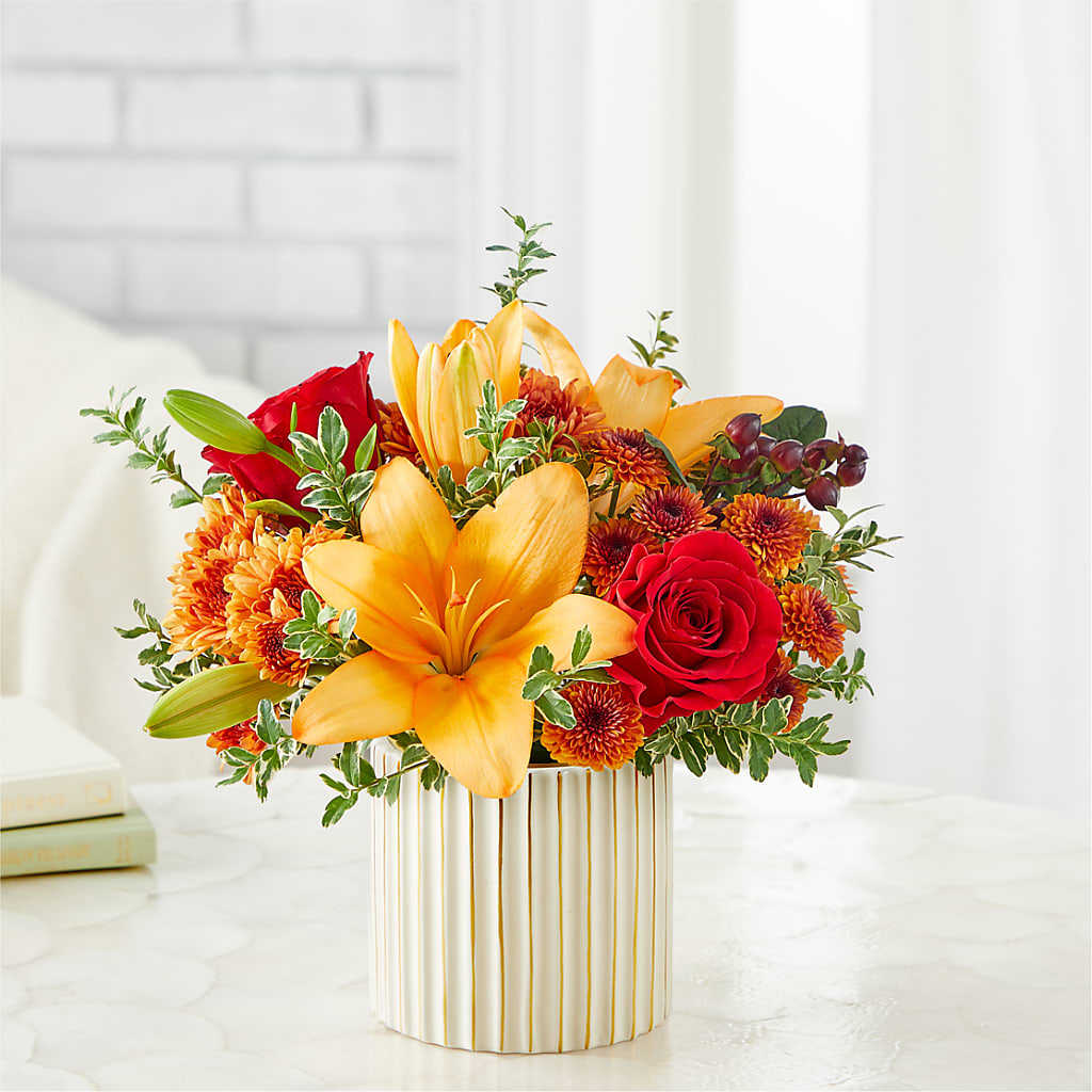 Scarlet Skies Bouquet –  Love Blossoms, Easton PA