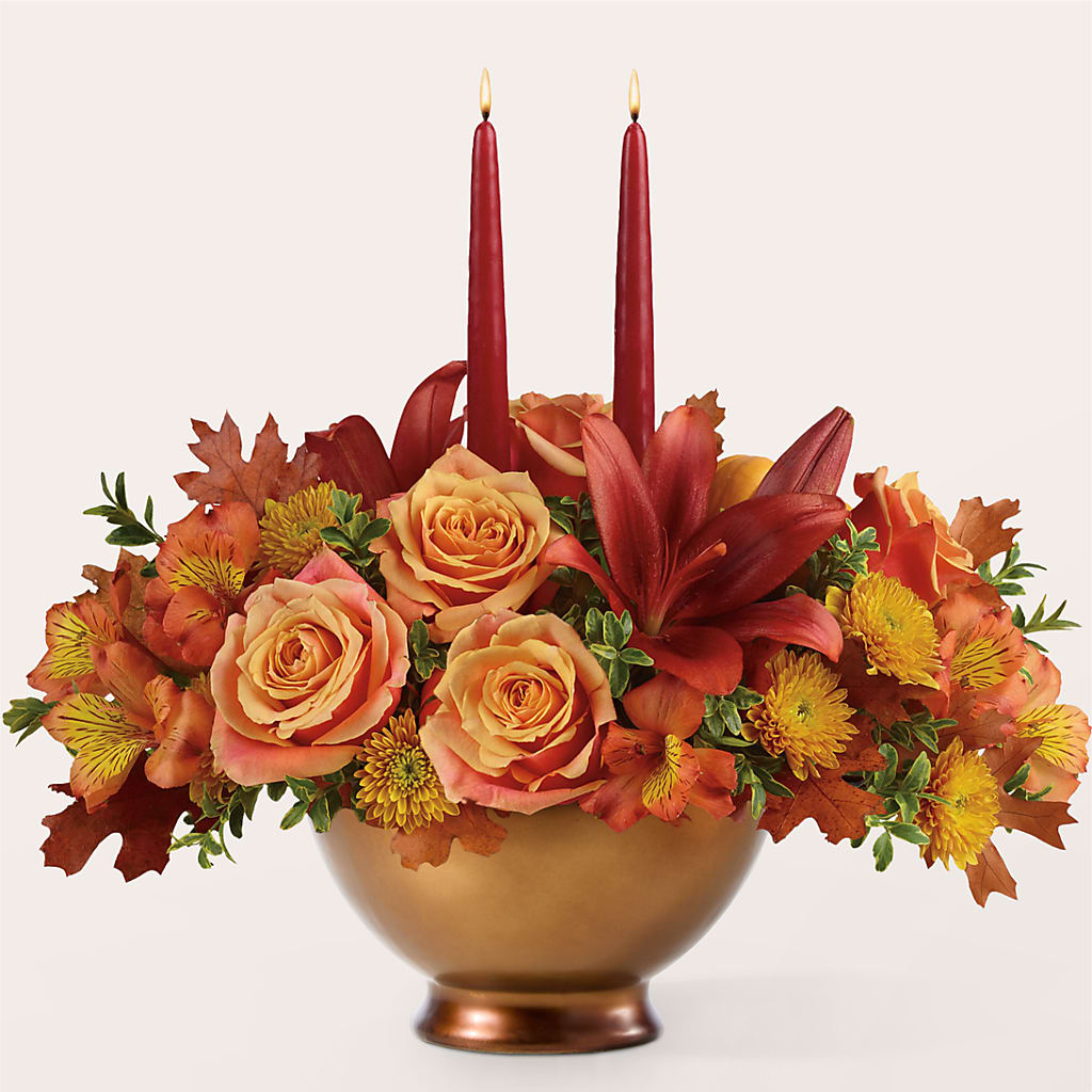Harvest Table Centerpiece –  Love Blossoms, Easton PA