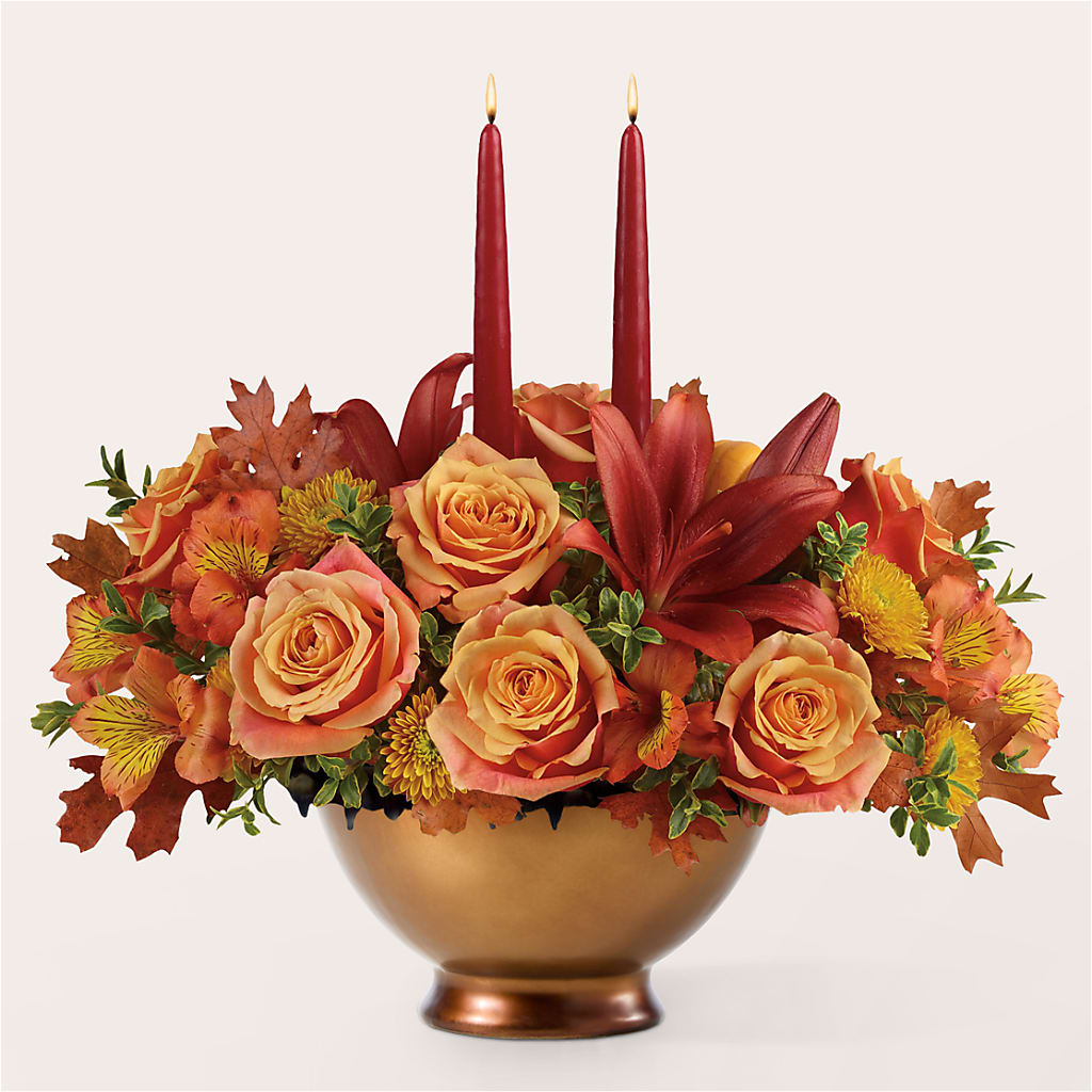 Harvest Table Centerpiece –  Love Blossoms, Easton PA