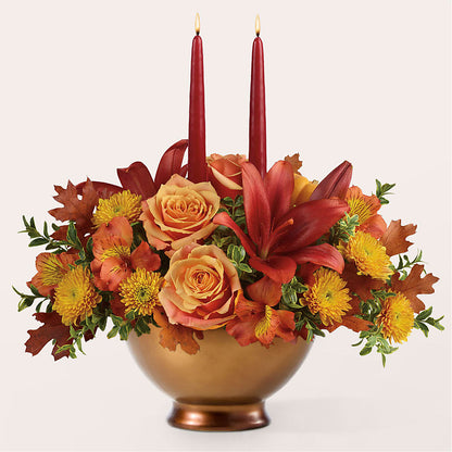 Harvest Table Centerpiece –  Love Blossoms, Easton PA