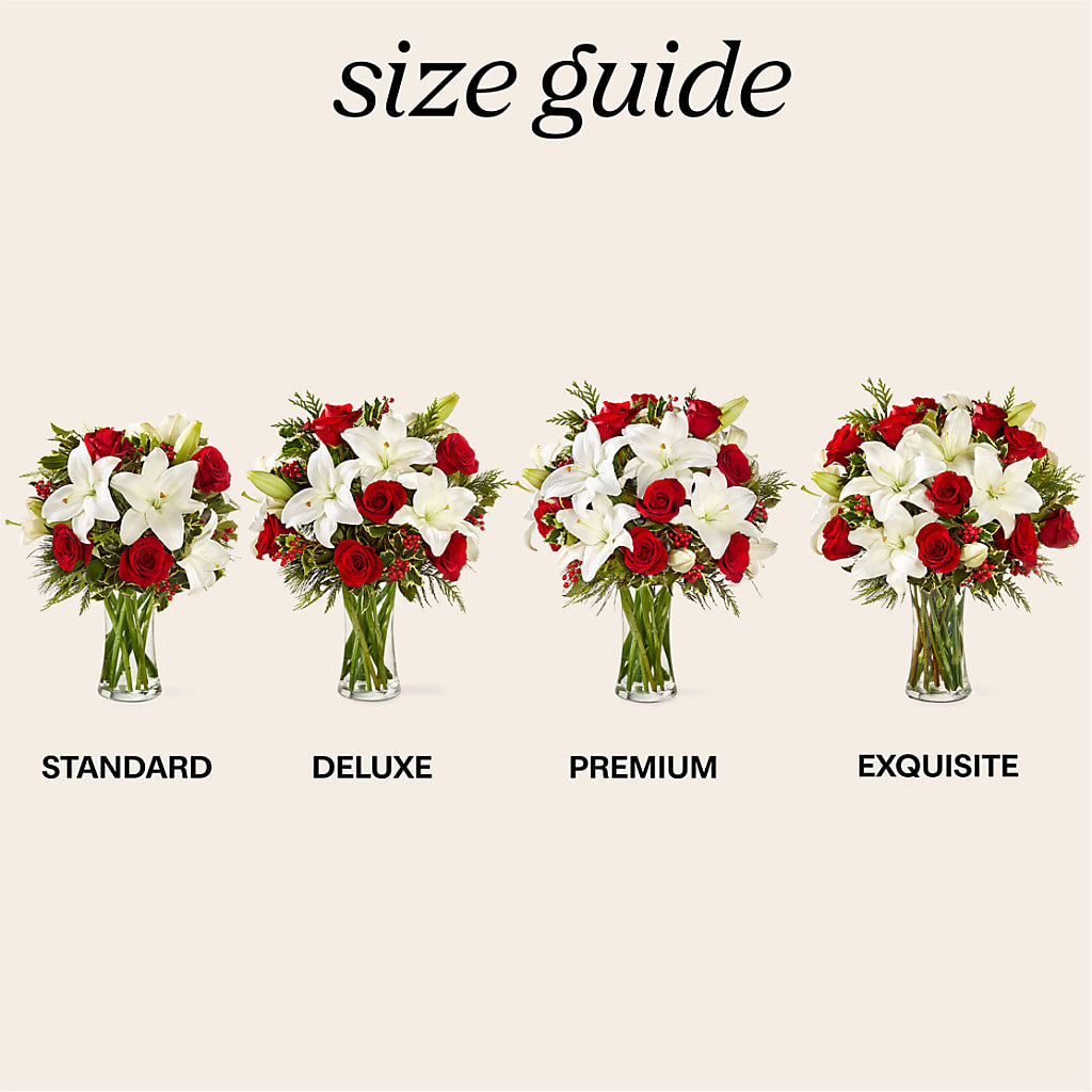 Sparkling Snowflakes Bouquet –  Love Blossoms, Easton PA