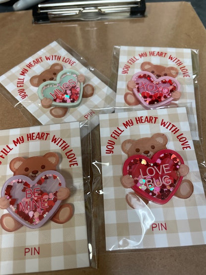 You Fill My Heart Pin –  Love Blossoms, Easton PA