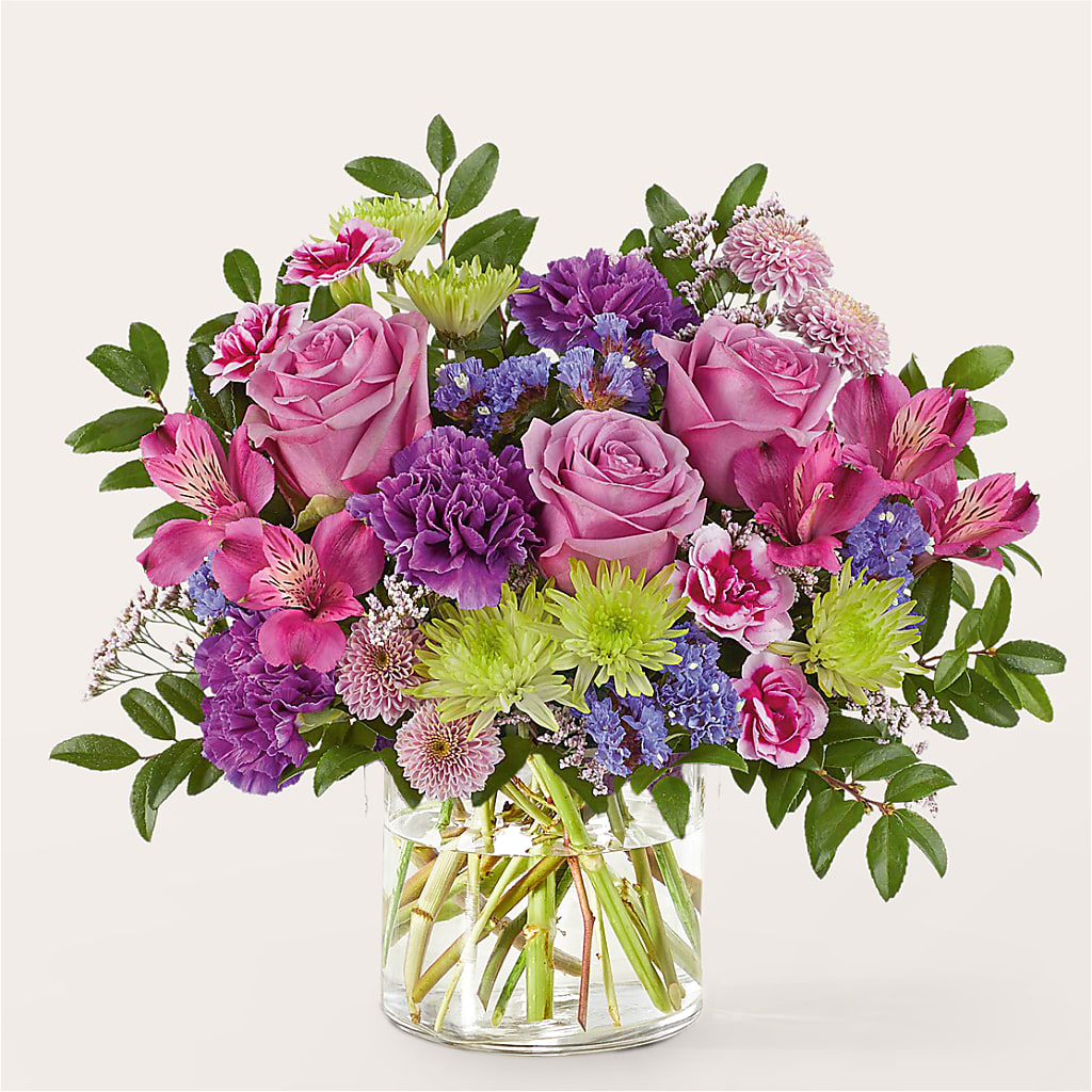 Glass Half Full Bouquet –  Love Blossoms, Easton PA