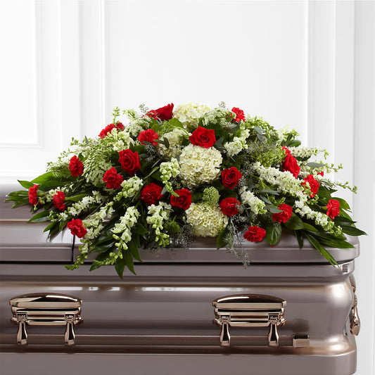 Sincerity Casket Spray –  Love Blossoms, Easton PA