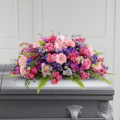 Glorious Garden Casket Spray –  Love Blossoms, Easton PA