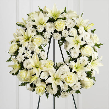 Treasured Tribute Wreath –  Love Blossoms, Easton PA