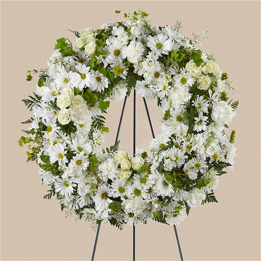 Faithful Wishes Wreath –  Love Blossoms, Easton PA