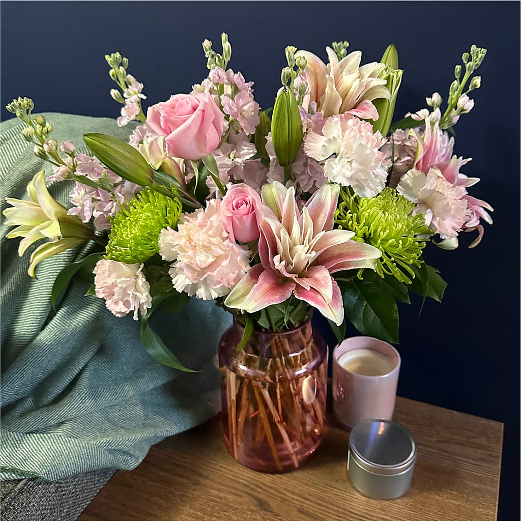 Pretty in Pink Bouquet –  Love Blossoms, Easton PA