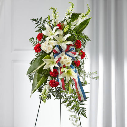 Stars of Life Standing Spray –  Love Blossoms, Easton PA