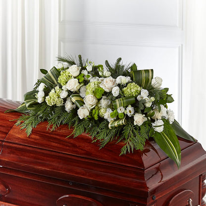 Hopeful Gesture Casket Spray –  Love Blossoms, Easton PA