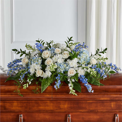 Timeless Essence Casket Spray –  Love Blossoms, Easton PA