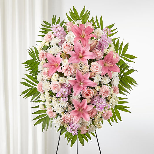 Offering Solace Standing Spray –  Love Blossoms, Easton PA