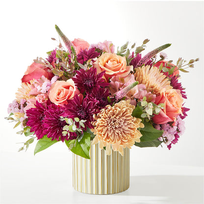 Berry Cobbler Bouquet with Ivory Vase –  Love Blossoms, Easton PA