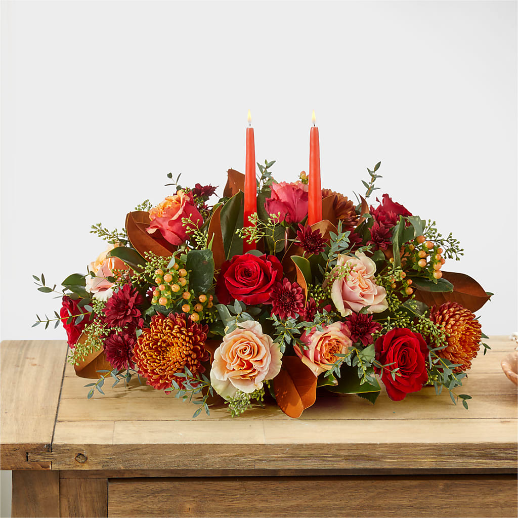 Gather Near Centerpiece –  Love Blossoms, Easton PA