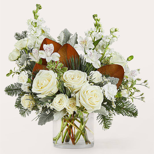 Fresh Snowfall Bouquet –  Love Blossoms, Easton PA