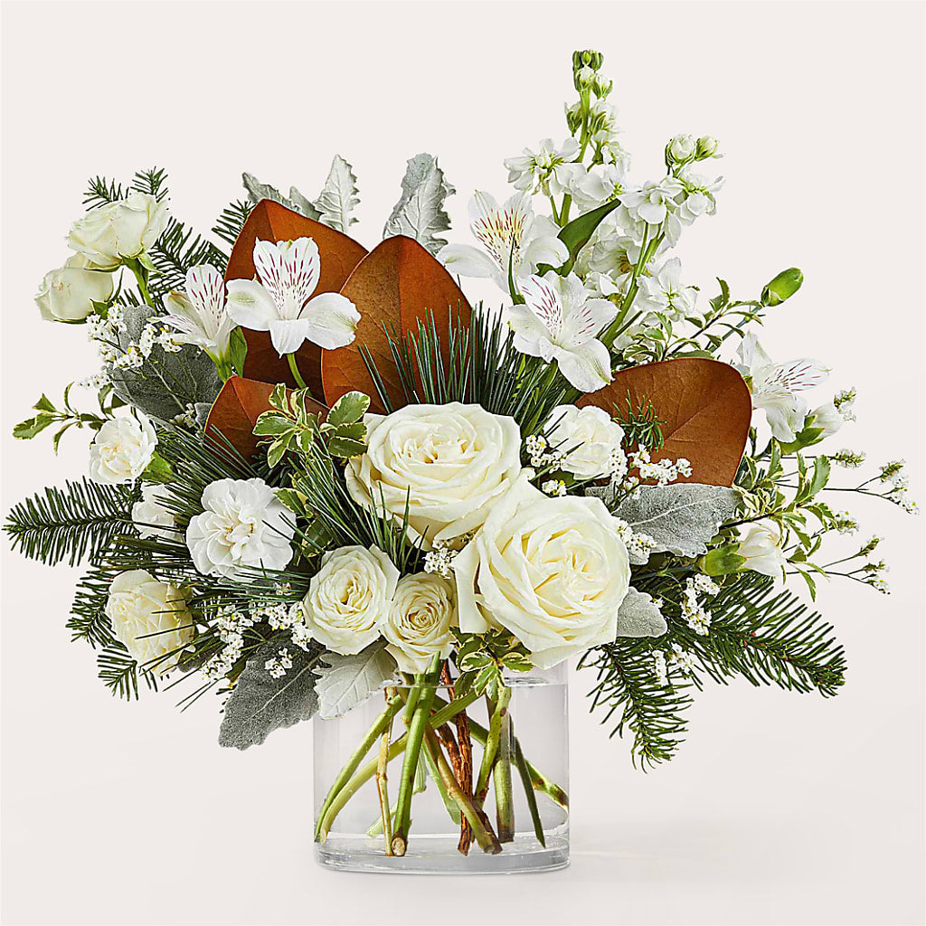 Fresh Snowfall Bouquet –  Love Blossoms, Easton PA